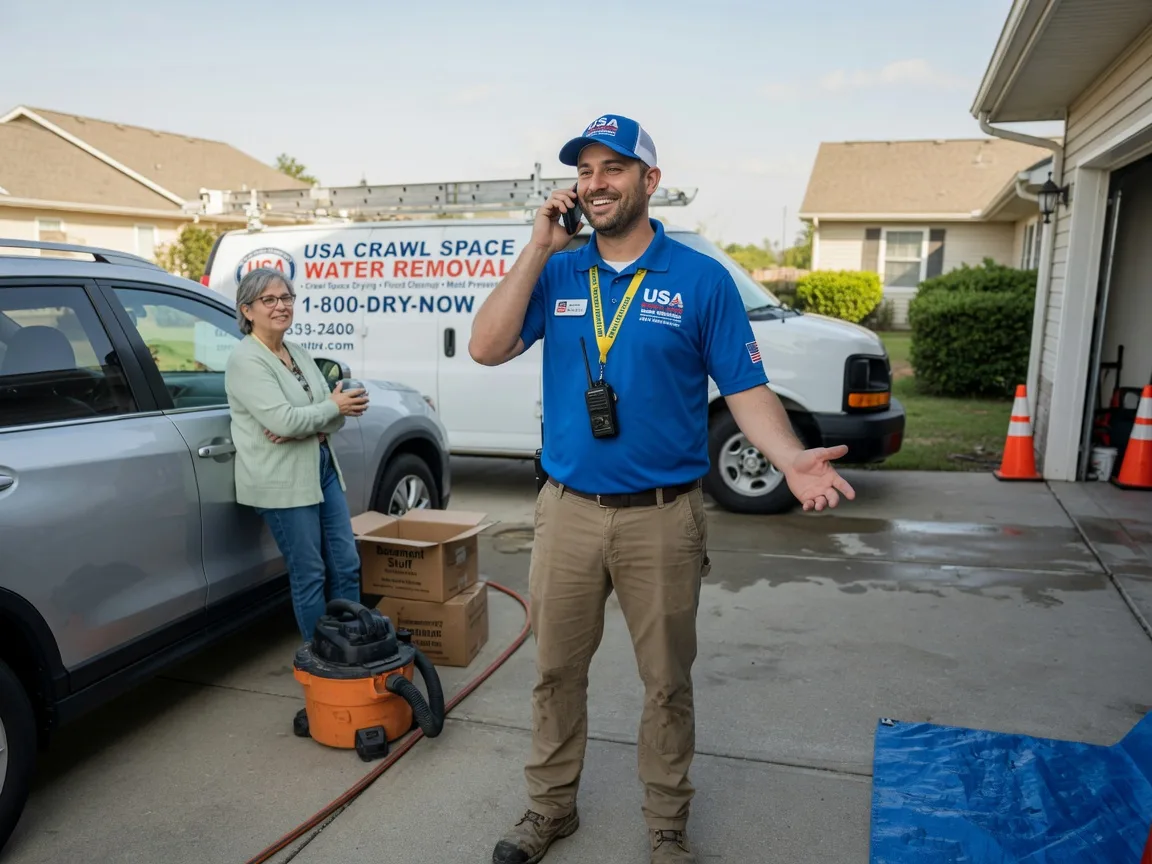 Crawl Space Water Removal La Pryor, TX FAQs